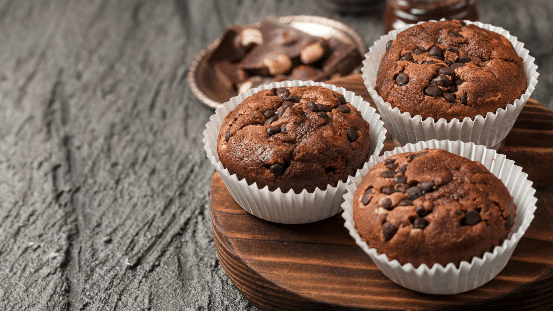 muffin chocolat cbd