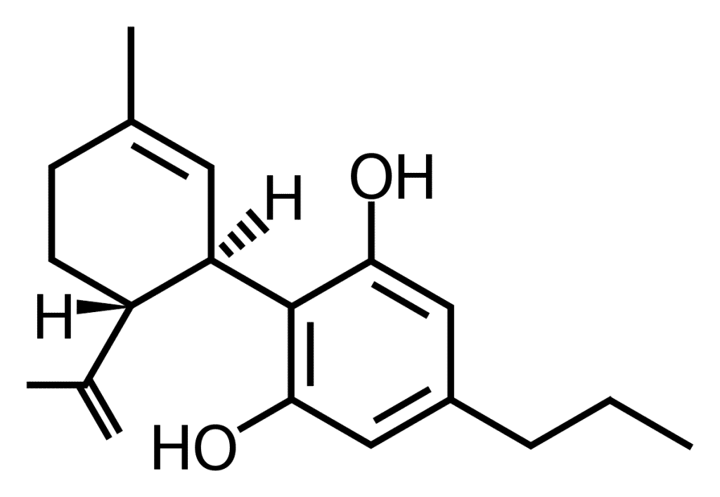 molécule Cannabidivarine (CBDV)