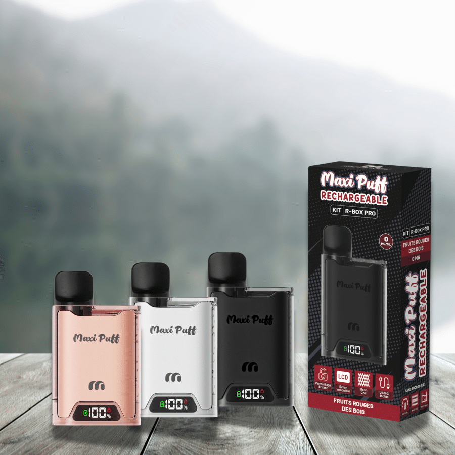 Maxi Puff KIT R-BOX PRO Nicotine